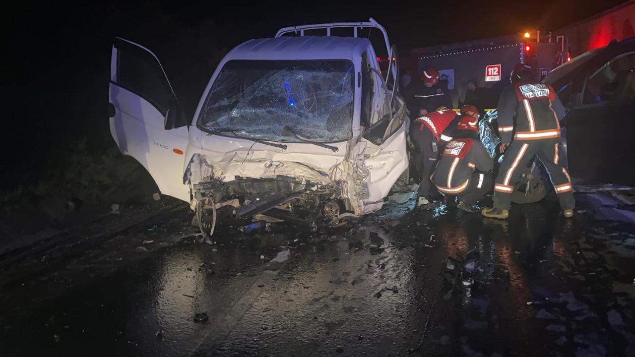 Sakarya’da feci kaza: 1 ölü 3 yaralı