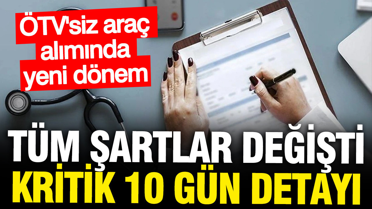 Rapor Alma Süreci Yenilendi: Engel Tanımayan Hızla 10 Güne İndi