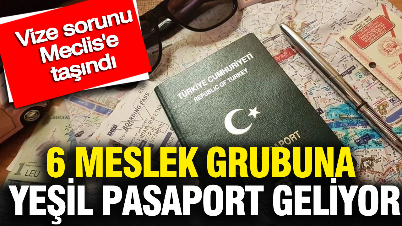 6 meslek grubuna yesil pasaport geliyor vize sorunu meclise tasindi QEmKdtj4