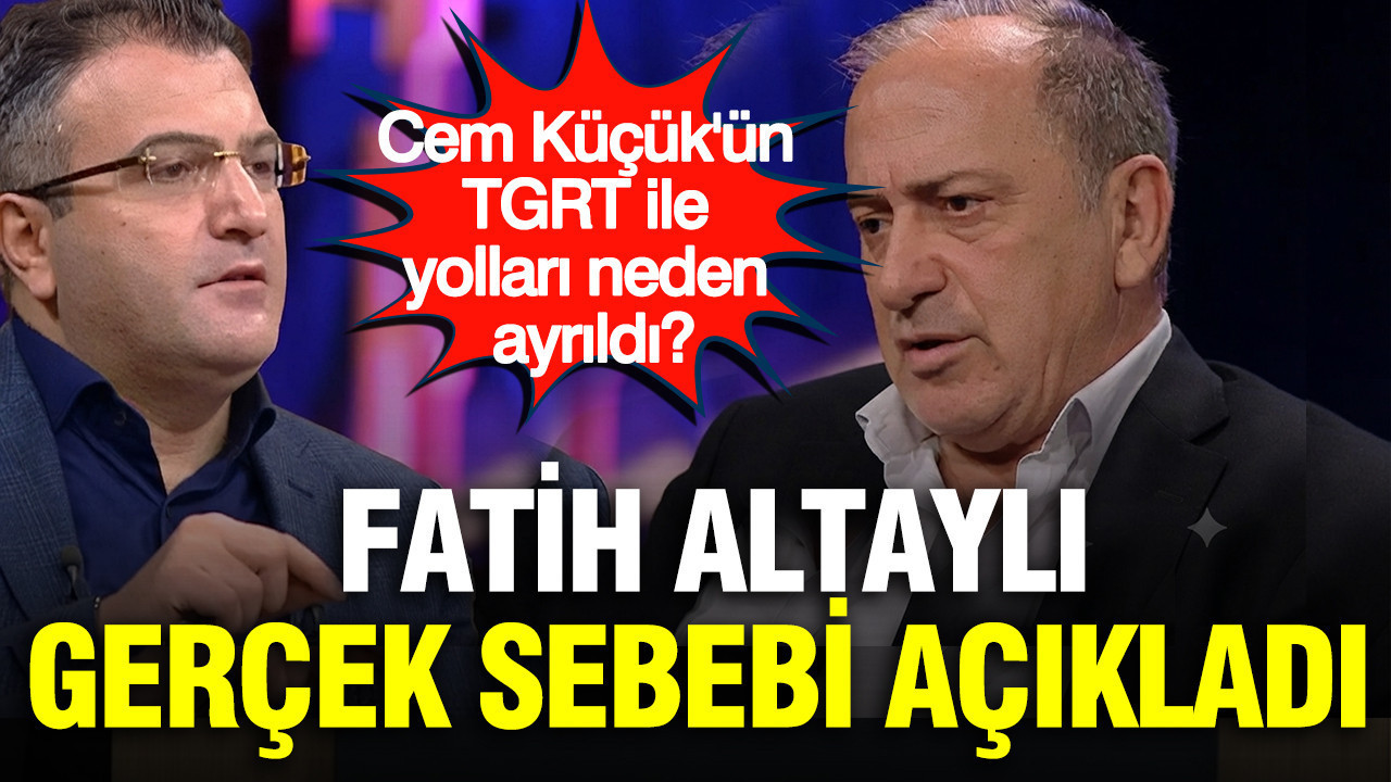 Cem kucukun tgrt haber ile yollari neden ayrildi fatih altayli gercek sebebi acikladi pGSXqF5A